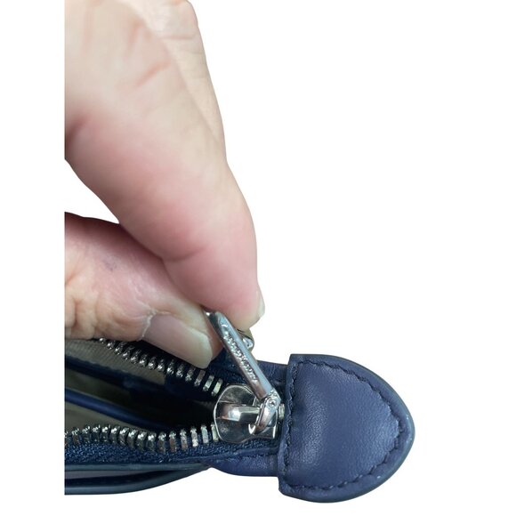 Radley London womans leather Navy Scottie Dog Logo Crossbody Med SKU 9552 - Picture 8 of 16